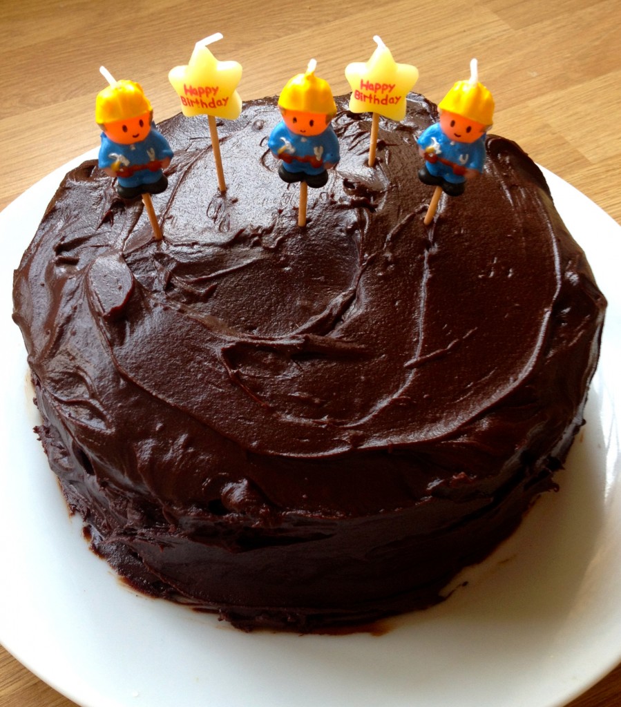 The best chocolate cake ever, called Devil's food cake - but quite frankly, its angelic!