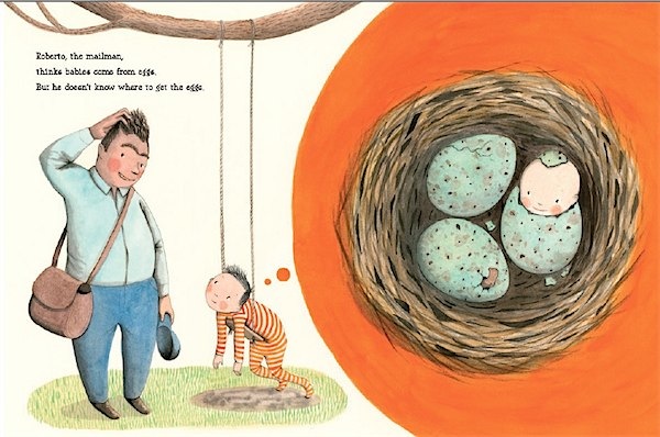 Great book for explaining to children where babies come from. I love this site, there are so many cool things for kids and parents!
