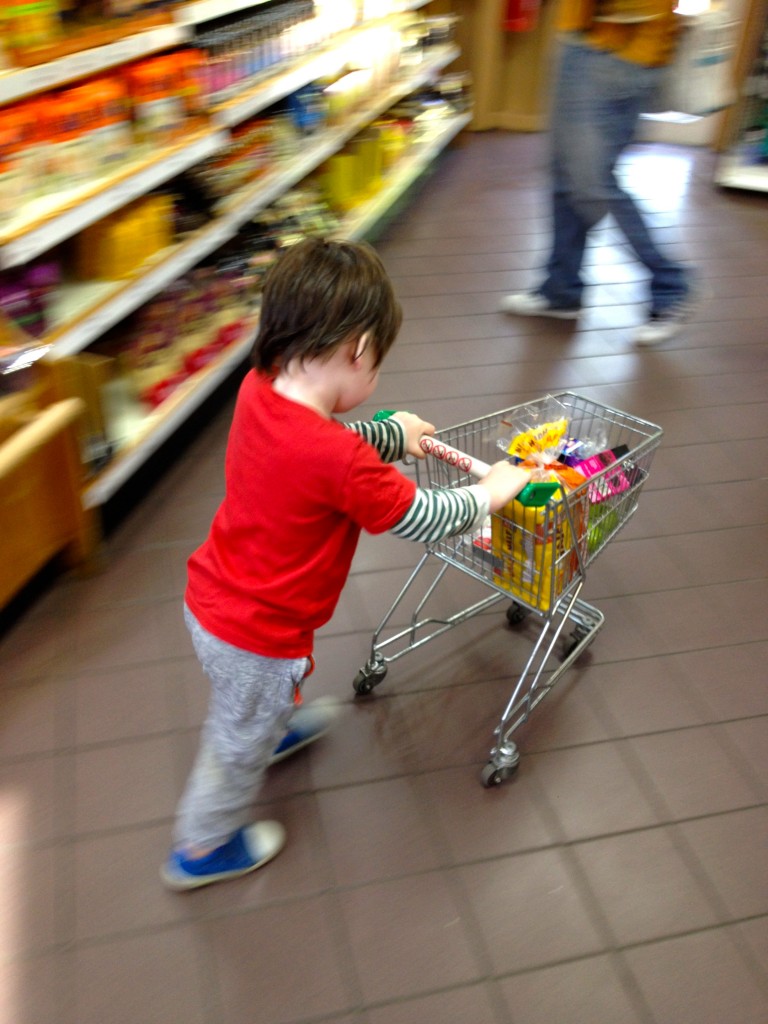 At the Parc supermarkets they have tonnes of these little tots trolleys - they may look like a bad idea but Roo was so well behaved and it gave him a sense of responsibility - I'm not suggesting we pour these bad boys into a local supermarket but for the mini break they were pretty cool!