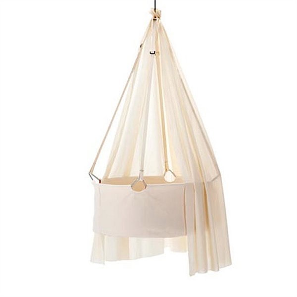 Leander suspended cradle, such an awesome addition to a nursery or children's space. Toby & Roo :: inspiration for stylish parents and their kids.
