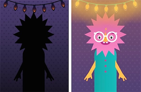Monsters by Duckie Deck App via Toby & Roo :: daily inspiration for stylish parents and their kids.