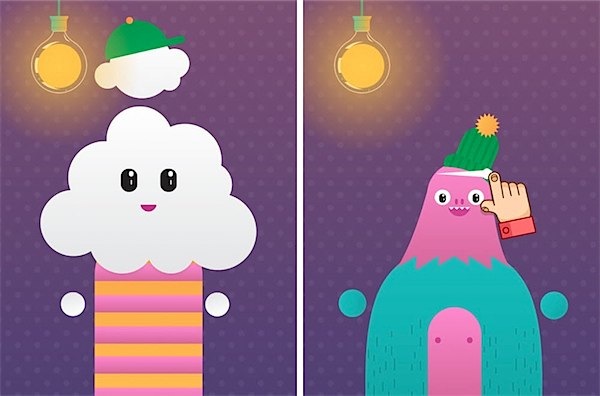 Monsters by Duckie Deck App via Toby & Roo :: daily inspiration for stylish parents and their kids.