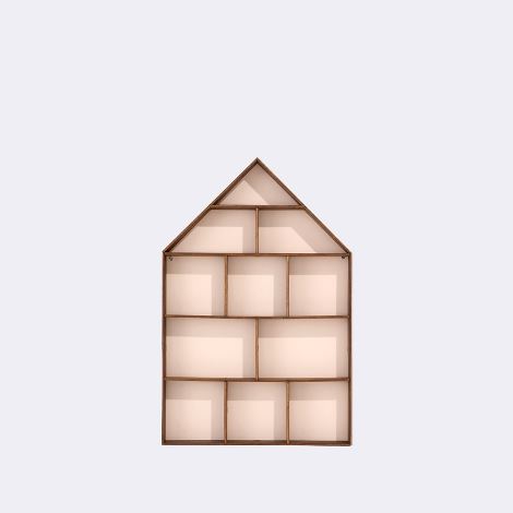 Ferm Living shelving unit via Toby & Roo :: daily inspiration and finds for stylish parents and their kids.