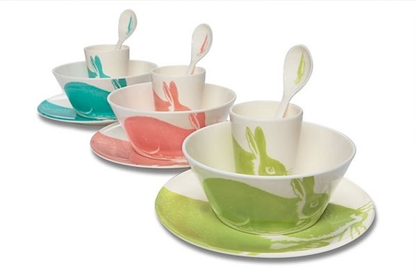 Thomas Paul melamine gift sets via Toby & Roo :: stylish finds for parents and their kids. 
