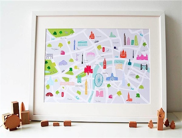 Holly Francesca artwork via Toby & Roo ::daily inspiration for stylish parents and their kids.