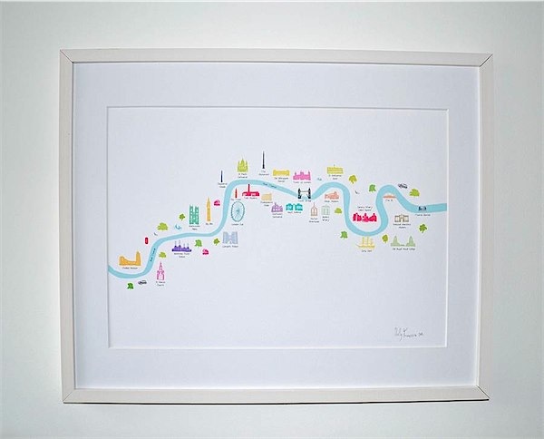 Holly Francesca artwork via Toby & Roo ::daily inspiration for stylish parents and their kids.