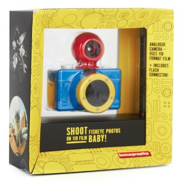 Lomography Bauhaus baby fisheye camera for kids via Toby & Roo :: daily inspiration for stylish parents and their kids.