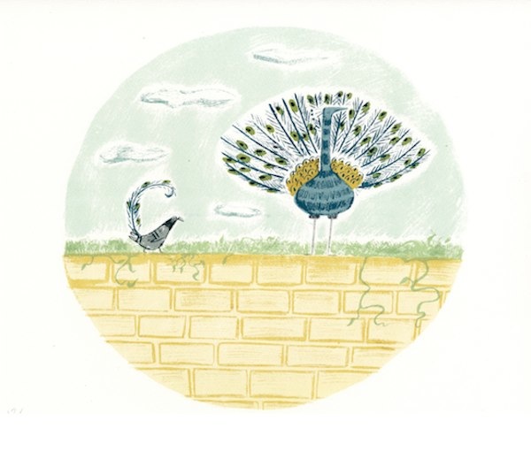Emily Bornoff artwork at Little Carousel Gallery via Toby & Roo :: daily inspiration for stylish parents and their kids.