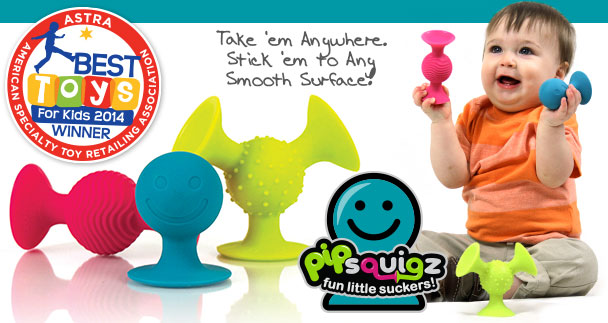 Pipsquigz ultimate toy for babies via Toby & Roo :: daily inspiration for stylish parents and their kids.