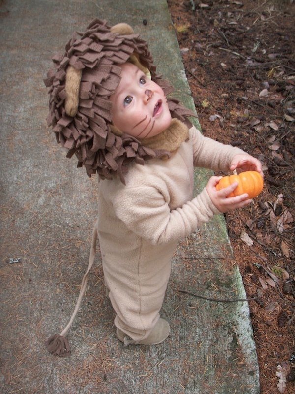 How adorable is this Lion's costume from 