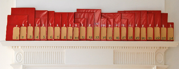 Unique advent calendars for Christmas via Toby & Roo :: daily inspiration for stylish parents and their kids.