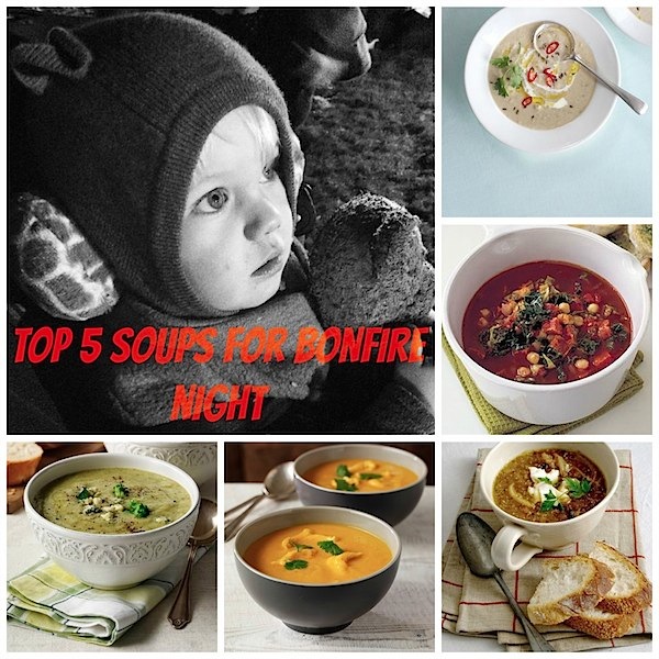Best Soups for watching the fireworks this bonfire night via Toby & Roo :: daily inspiration for stylish parents and their kids.