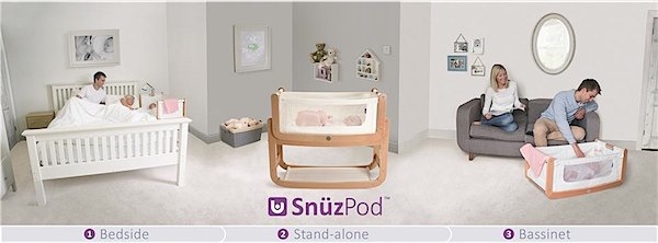 The Snüzpod crib by The Little Green Sheep via Toby & Roo :: daily inspiration for stylish parents and their kids.