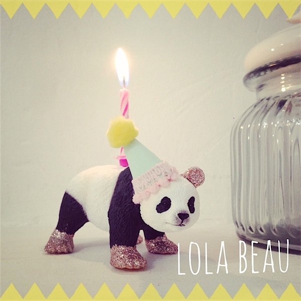 Handmade candle holders from Lola Beau Designs via Toby & Roo :: daily inspiration for stylish parents and their kids.