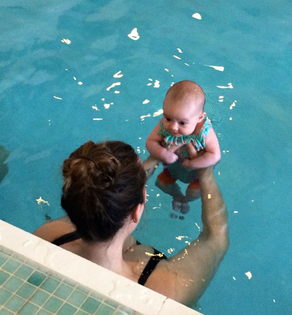 Edith starts Water Babies and we go swimming! via Toby & Roo :: daily inspiration for stylish parents and their kids.