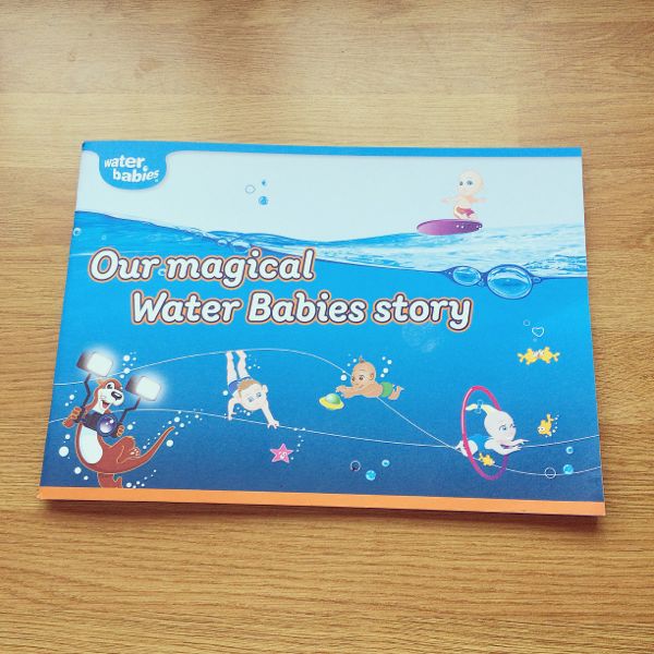 A new splashy style of Memory Book from Water Babies via Toby & Roo :: daily inspiration for stylish parents and their kids.