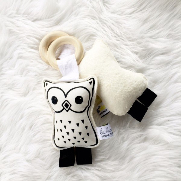 Adorable, stylish baby toys from Babee & Me via Toby & Roo :: daily inspiration for stylish parenting and their kids.
