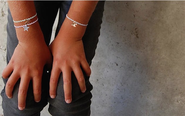 Delicate sterling silver jewellery from TwentyFourSeven via Toby & Roo :: daily inspiration for stylish parents and their kids.