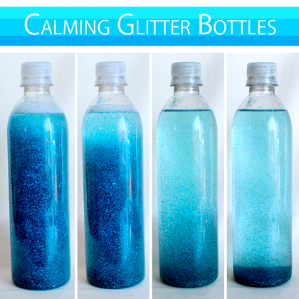 Calming Time out bottles via Toby & Roo :: daily inspiration for stylish parents and their kids.