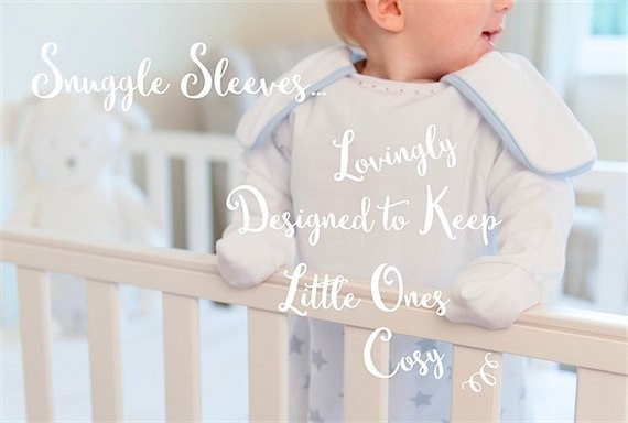 Give the gift of sleep to new parents with Snuggle sleeves via Toby & Roo :: daily inspiration for stylish parents and their kids.