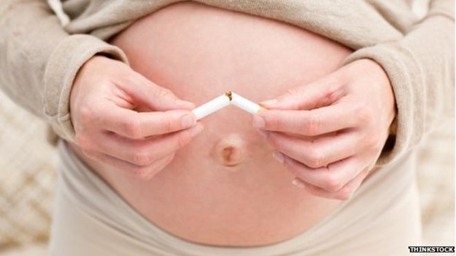 You can't stop smoking during pregnancy without undermining the pro-choice ethos. via Toby & Roo :: daily inspiration for stylish parents and their kids.