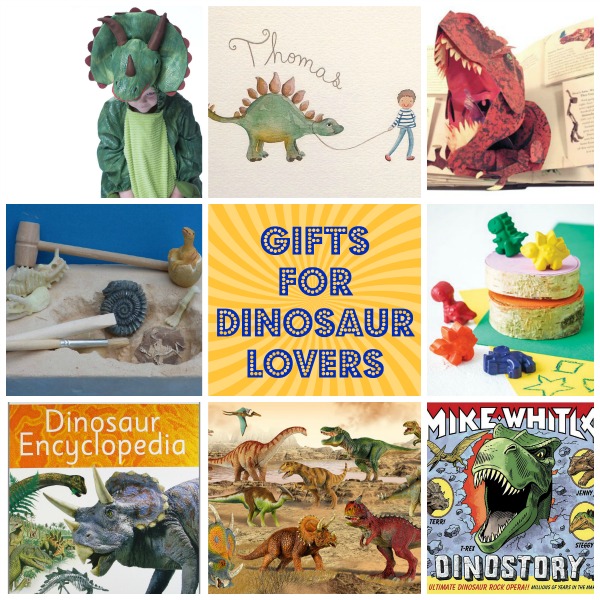 Birthday gifts for dinosaur lovers via Toby & Roo :: daily inspiration for stylish parents and their kids.