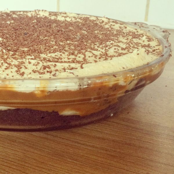 Banoffee Pie recipe in under 5 minutes via Toby & Roo :: daily inspiration for stylish parents and their kids.