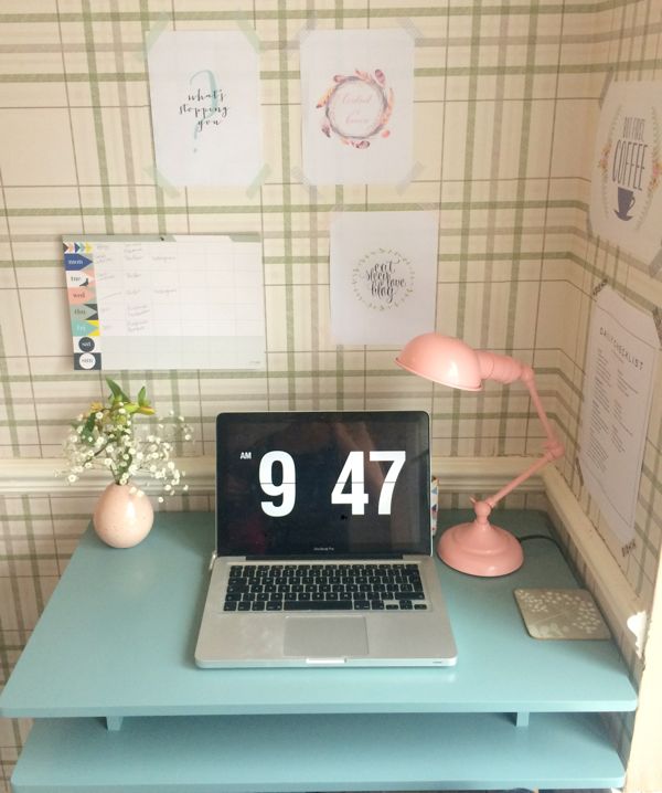 Tips for working from home :: creating a productive workspace via Toby & Roo :: daily inspiration for stylish parents and their kids.