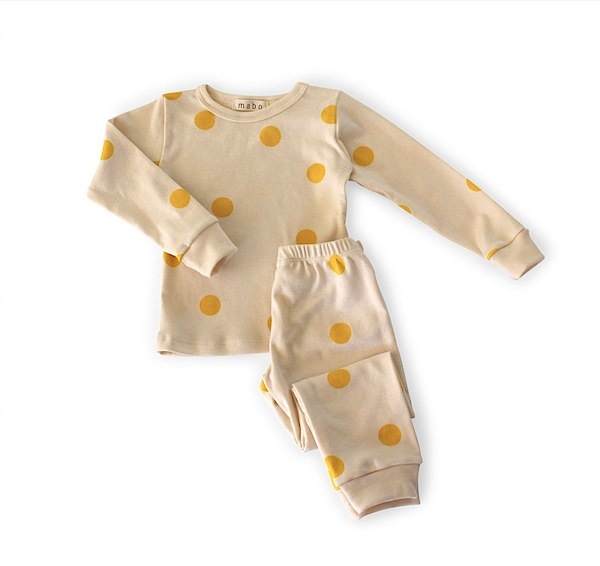 Glorious pajamas for your child's Christmas Eve Box from MABO. via Toby & Roo :: daily inspiration for stylish parents and their kids.