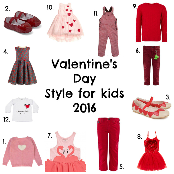 Valentine's Day style for kids 2016 via Toby & Roo :: daily inspiration for stylish parents and their kids.