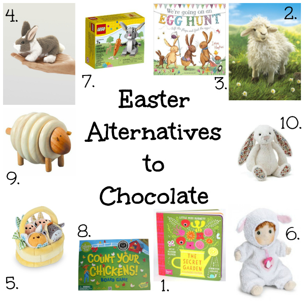 Great Easter Alternatives to chocolate for kids via Toby & Roo :: daily inspiration for stylish parents and their kids.
