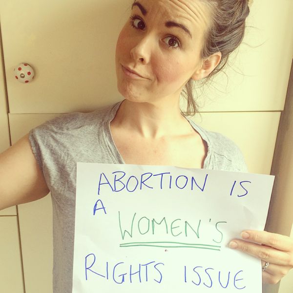 Abortion is a women's rights issue via Toby & Roo